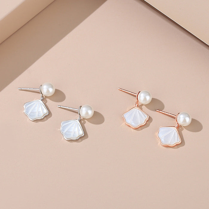 A lifetime shell earring