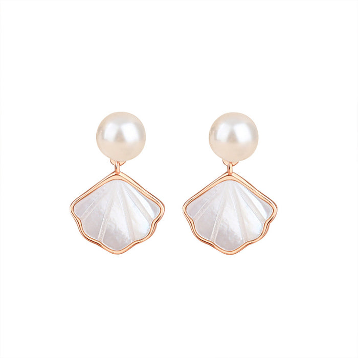 A lifetime shell earring