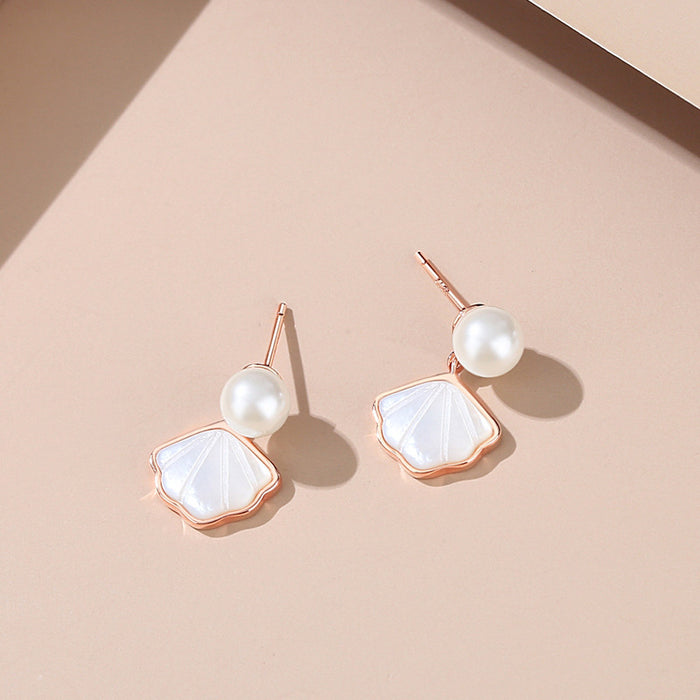 A lifetime shell earring